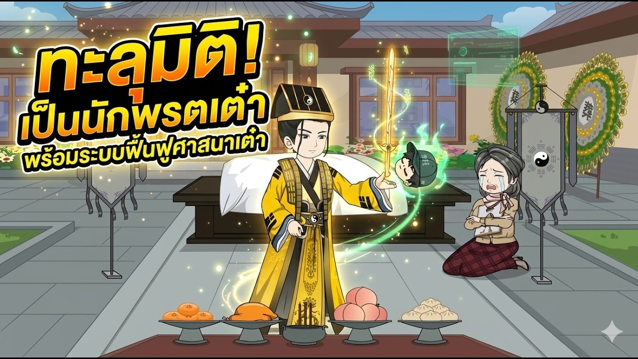 ทะลุมิติเป็นนักพรตเต๋าพร้อมระบบฟื้นฟูศาสนาเต๋า | แมวรีวิว