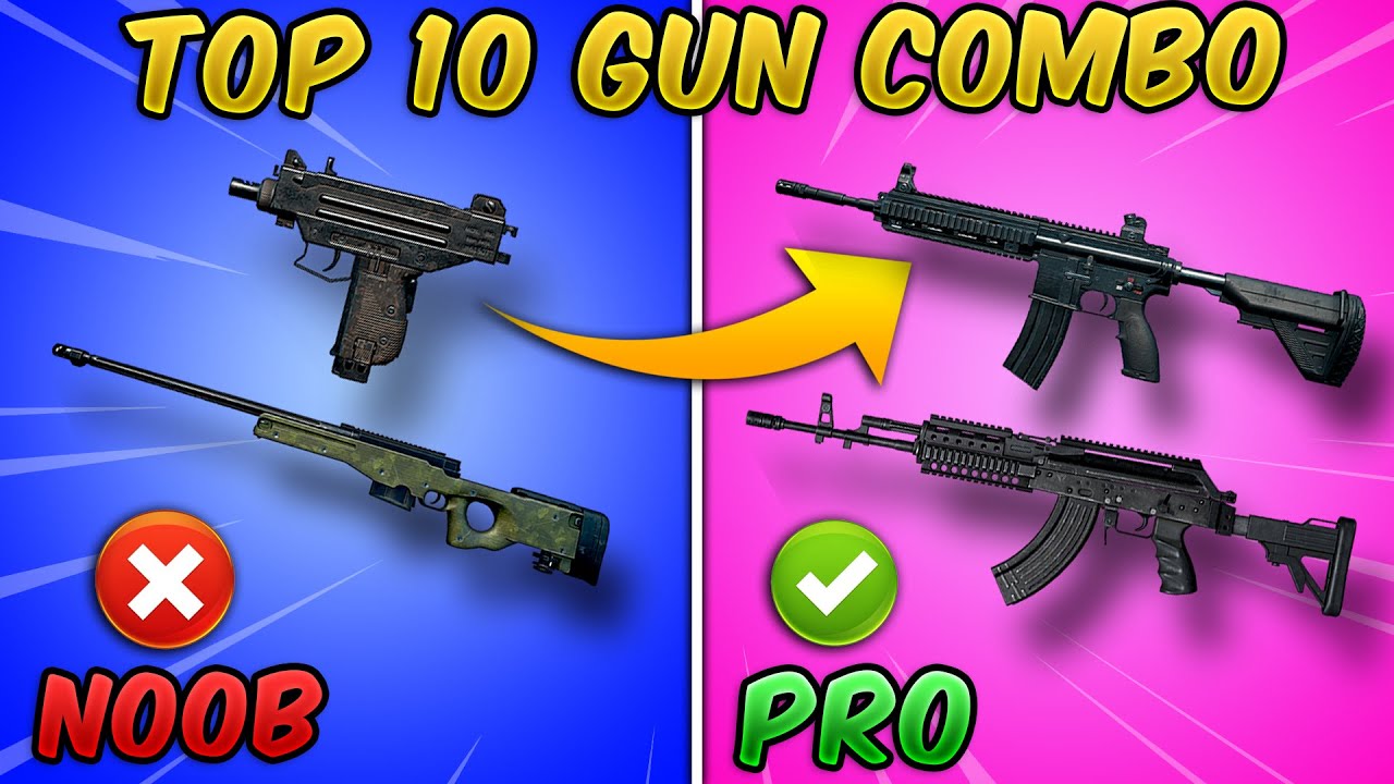 10 лучших комбинаций оружия в PUBG MOBILE (комбинации оружия/комплекты) — советы и рекомендации