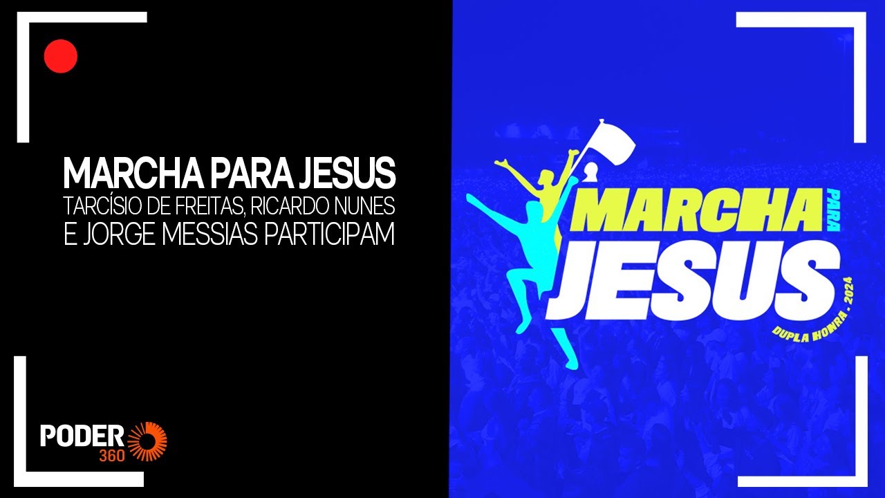 Ao vivo: Marcha para Jesus, em São Paulo