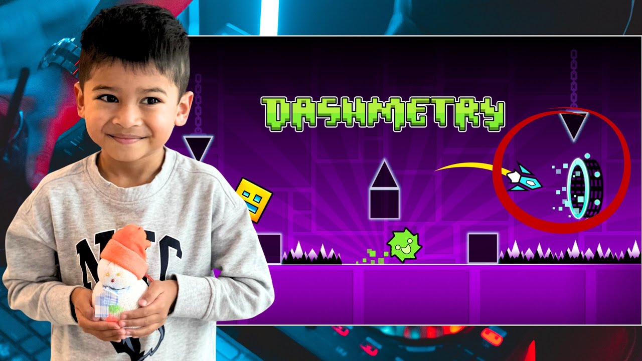 Zorav’s  Playing Geometry Dash!