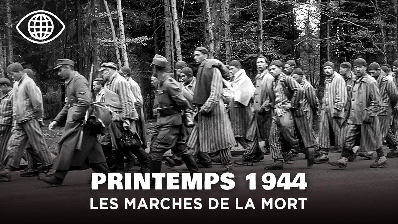 Весна 1944 года: эвакуация нацистских лагерей и марш смерти