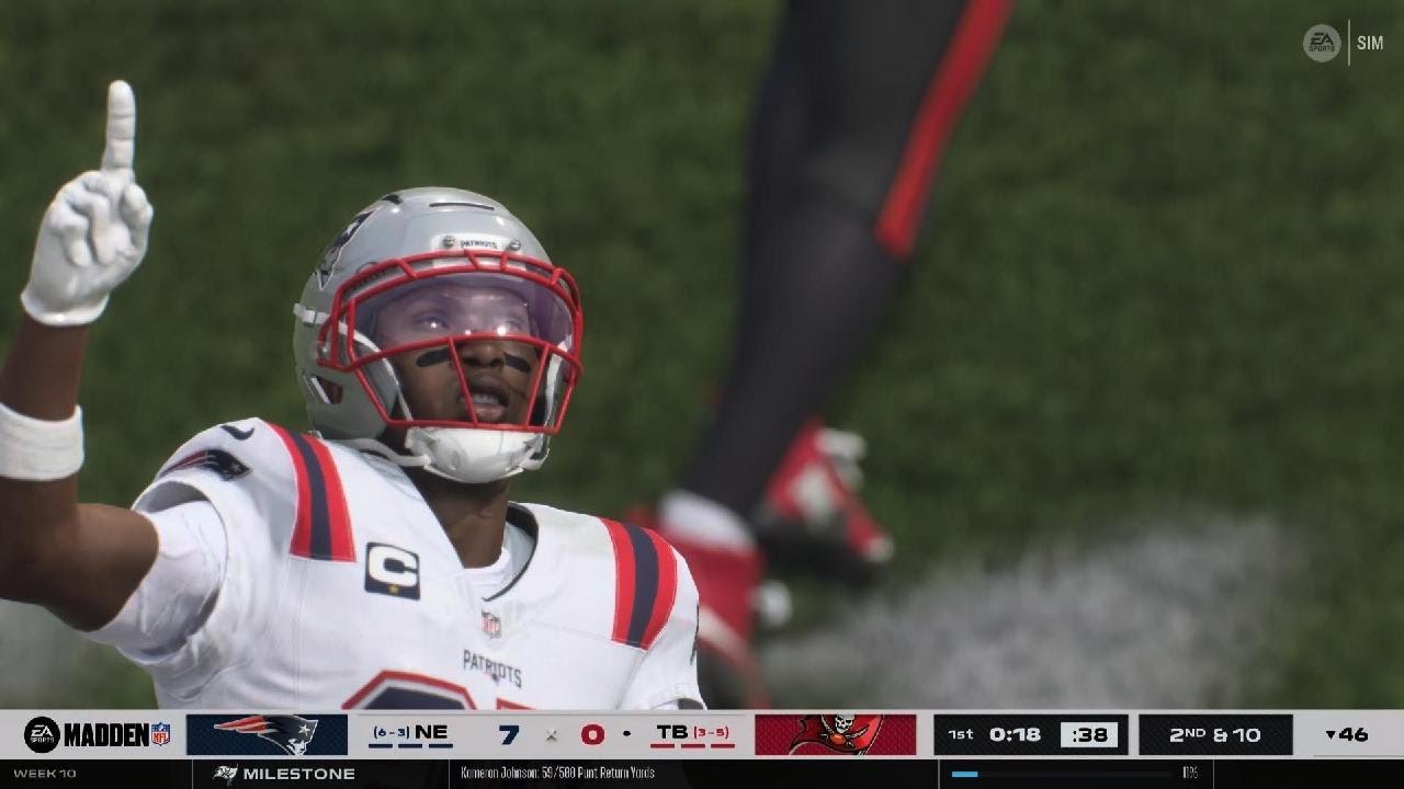 Madden NFL 26_Mayrich Jaric amazing win VS Patriots