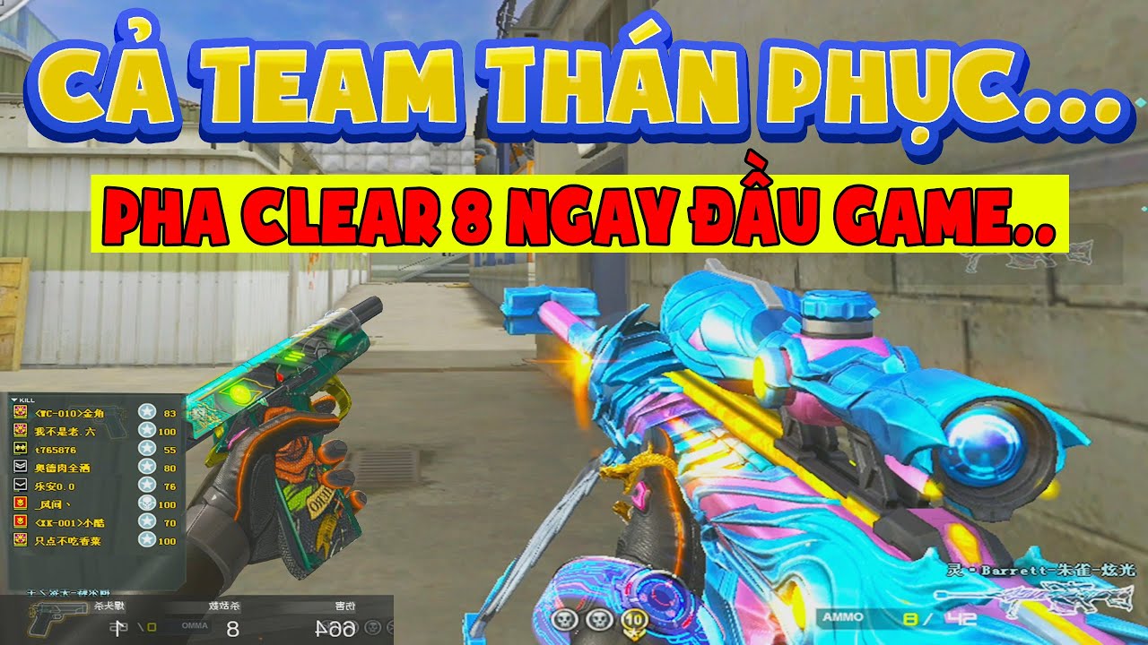 ► CFQQ - Clear 8's comments made the whole team Tram Tro - Tu Le
