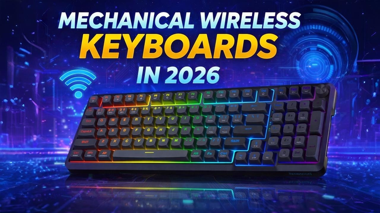 Top 5 Best Mechanical Wireless Keyboards in 2026 ⌨️🔥 | Gaming & Productivity Picks