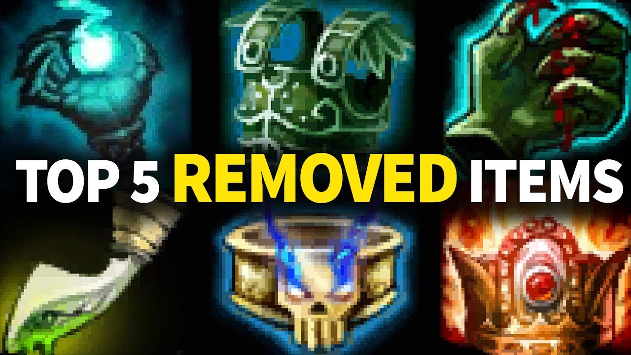 Top 5 Removed Items from League of Legends [2017]