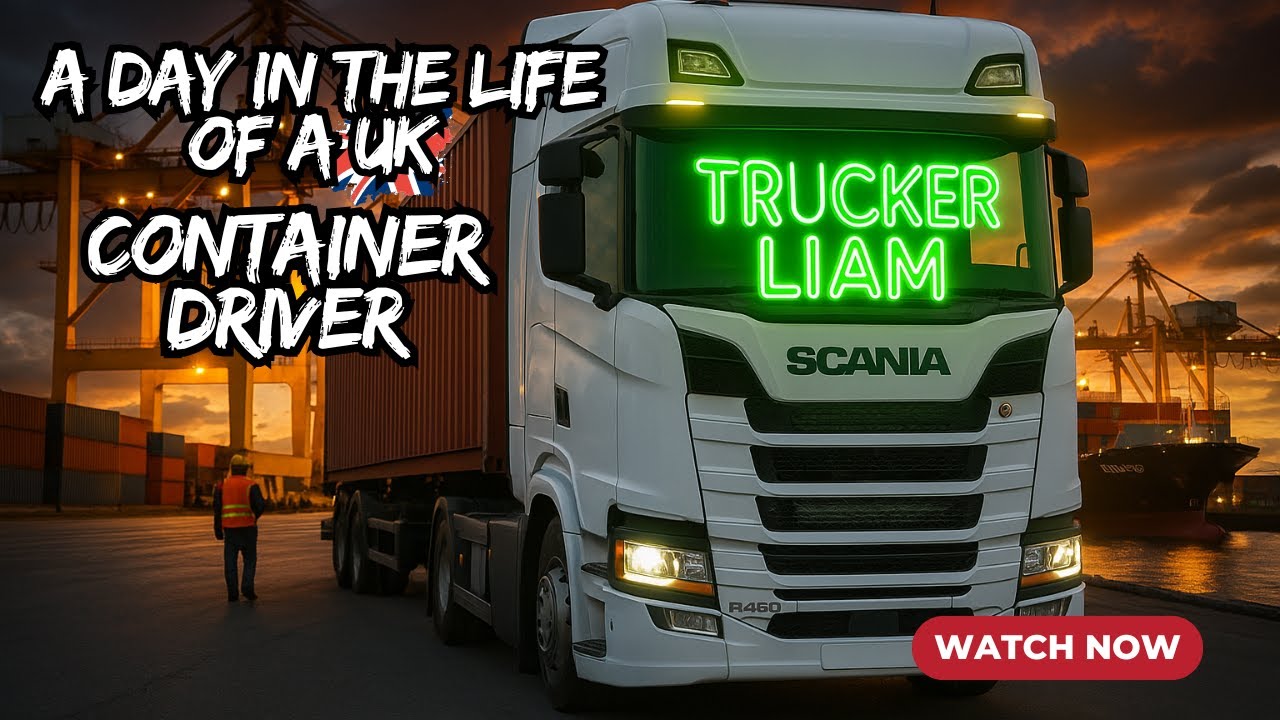 Driving Containers Across The UK
