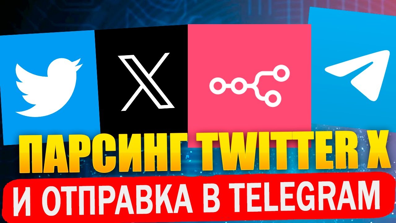 n8n 2.0 уроки. Урок 6. Парсинг Twitter, x и отправка в telegram bot