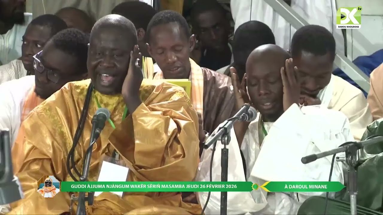 MIDADI Kurel Selection Guddi Ajjuma à Darou Minane Résidence du Khalif des Mourides Ramadan 2026