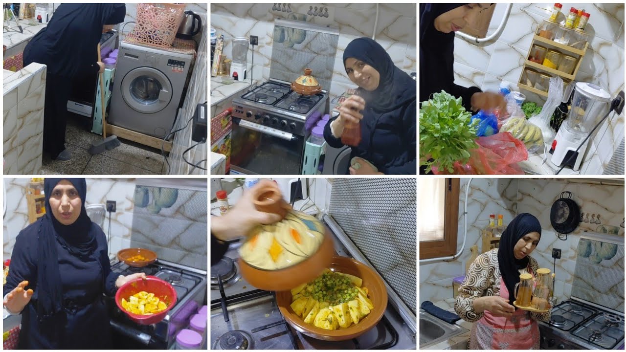 روتيني من بعد الفطور احسن حاجة هي كنقي كوزينتي عاد كنعس اجيو دوزو معايا هذه العشية هذا🌛💪0708945524