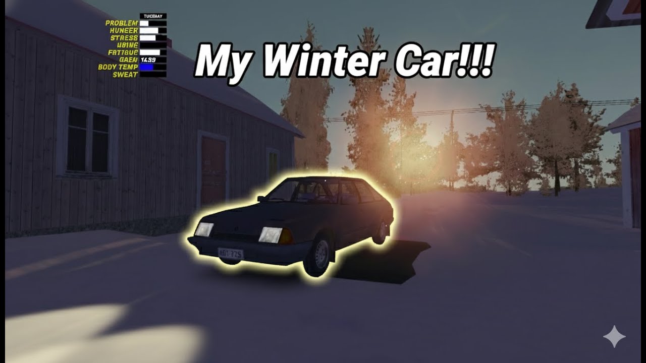 Comprando um novo carro, e... problemas para dormir??? - MY WINTER CAR