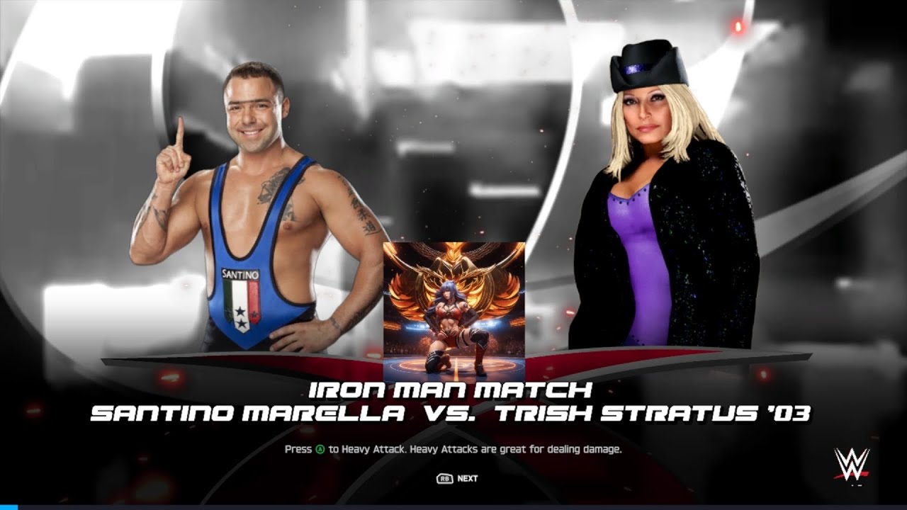 #wwe2k25 | Intergender ironman match | Santino Marella vs Trish Stratus | Request