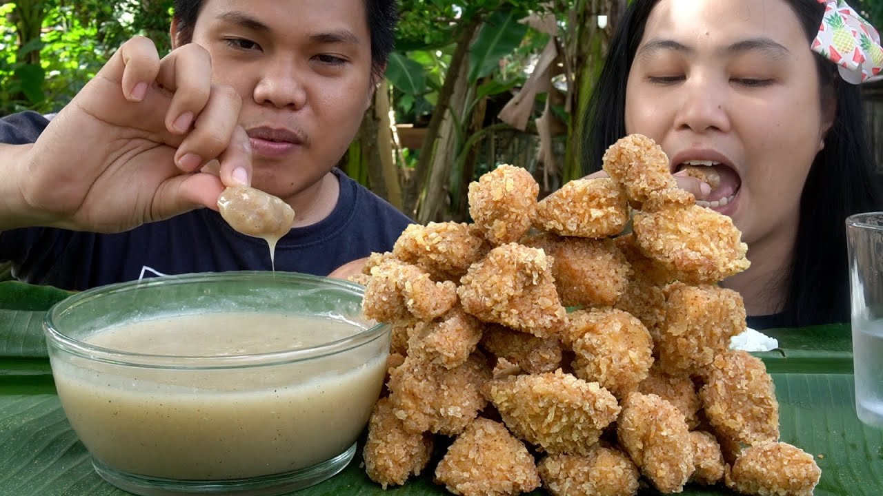 OUTDOOR COOKING | CHICKEN POPCORN + EARLY CHRISTMAS GIVEAWAY