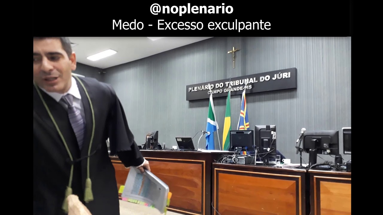 Tribunal do Júri. Defesa criminal por Rodrigo Stochiero. Medo. Legítima defesa.