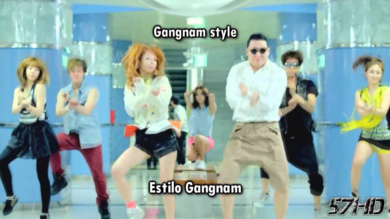PSY, Maroon 5 & Minaj - Moves Like Gangnam Starships HD Video Subtitulado Español Lyrics