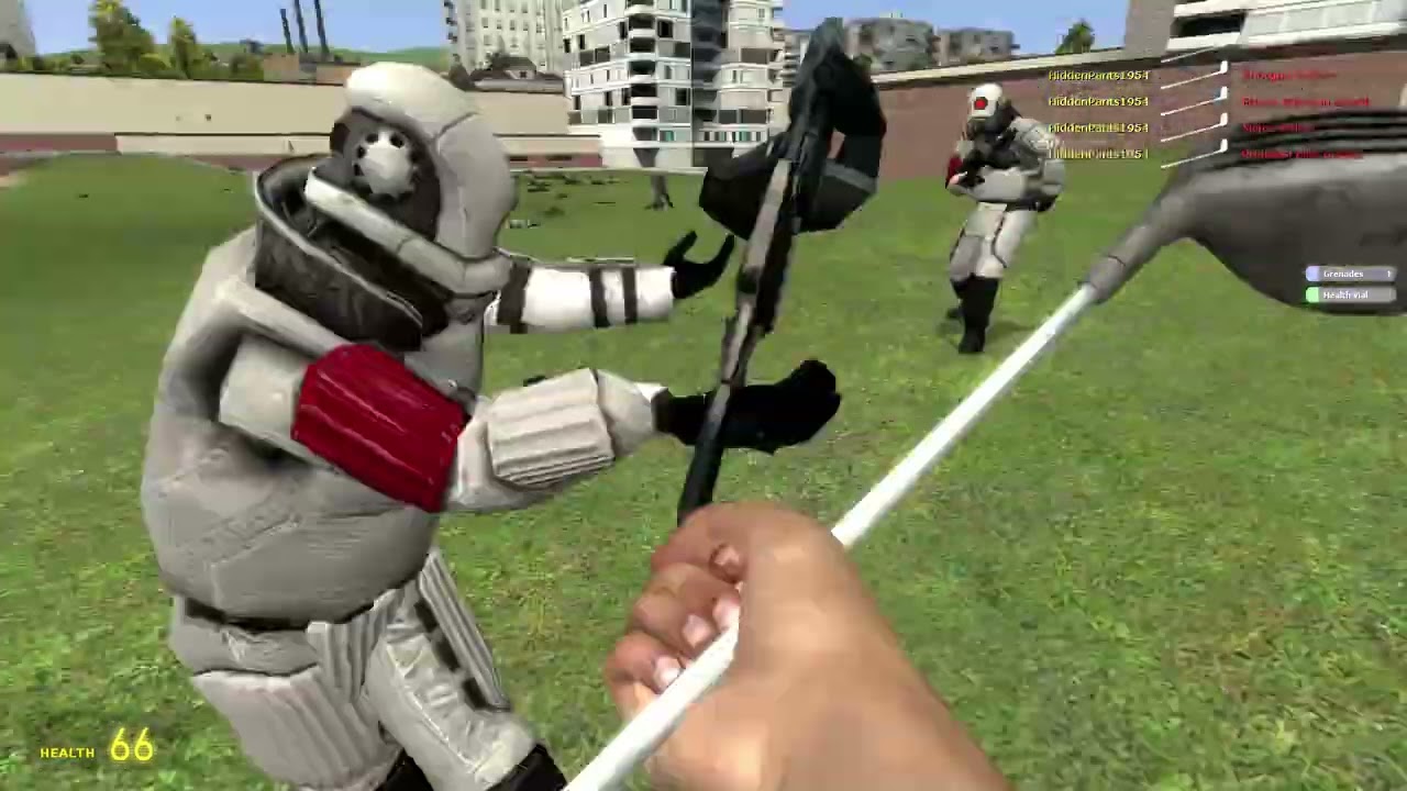 Totally real Forsaken Match as killer (Gmod)