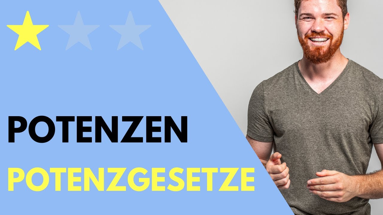 Potenzgesetze, Rechenregeln für Potenzen, Potenzieren