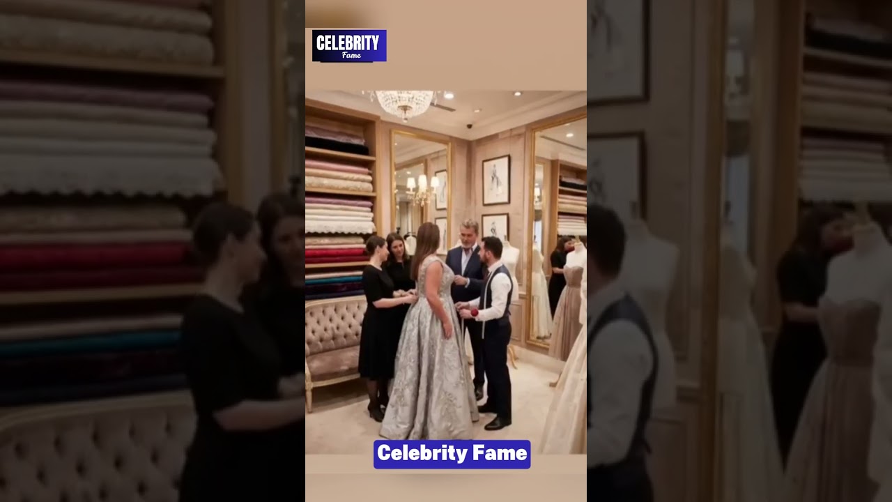 Pierce Brosnan Helps Keely Shaye Pick the Perfect Gown ❤️ #shorts #hollywood #celebrity
