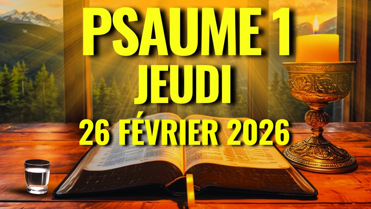 PRIÈRE DU MATIN – Lundi 16 Frévier 2026 – Psaume 1 Pour Protection, la Victoire et le Secours Divin
