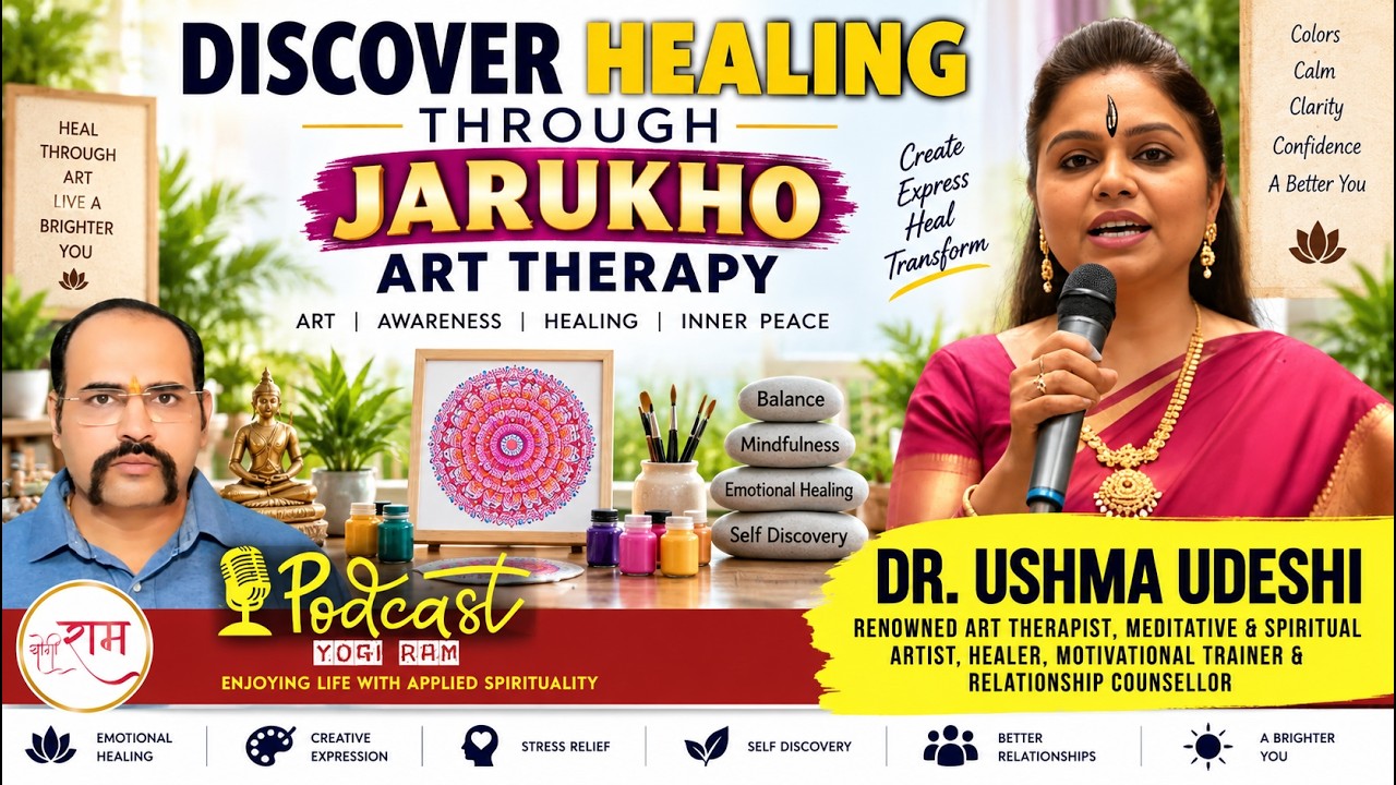 Healing Through Art Therapy: Transforming Mind, Emotions & Relationships-Dr. Ushma Ji Insights 🌿🎨