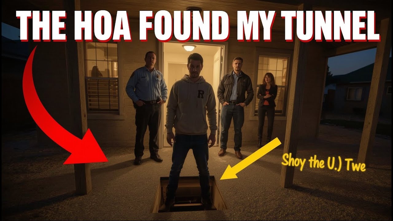 HOW HOA FOUND MY SECRET TUNNEL 