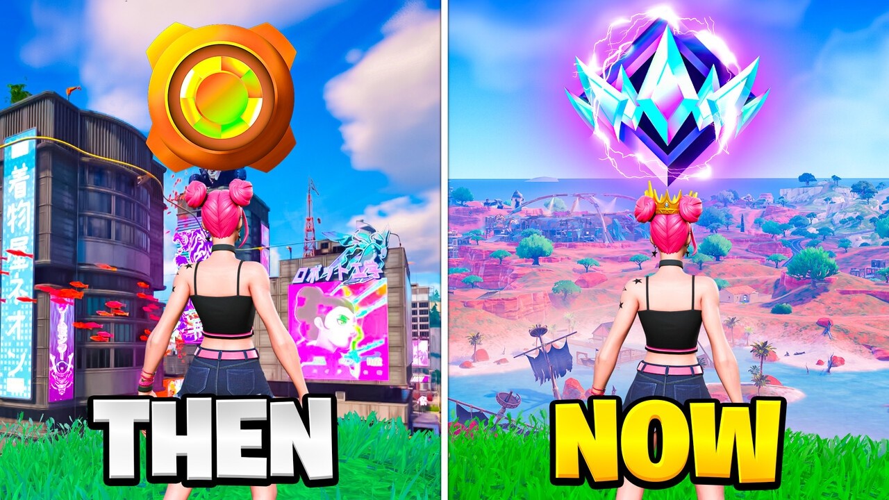 Reaching Unreal Rank In *EVERY* Fortnite Season!