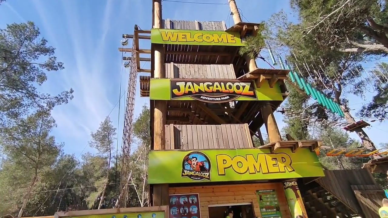 Adventure park Jangalooz Pomer, Istria, Croatia