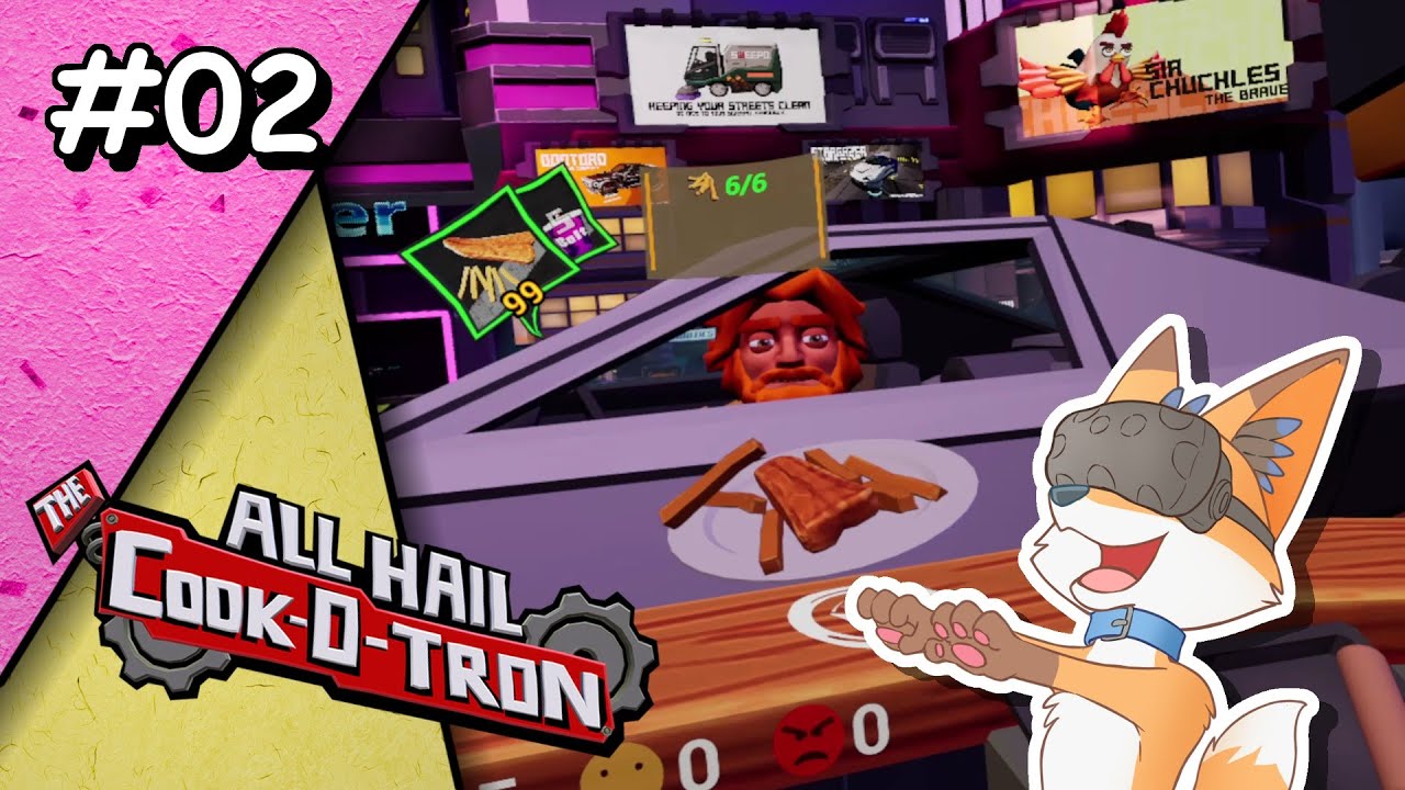 Fox Takes On The Cook-O-Tron Part 2 of 10 - Futuristic City