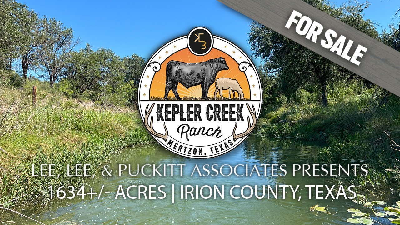 SOLD | Kepler Creek Ranch | 1634+/- Acres | Irion County, Texas