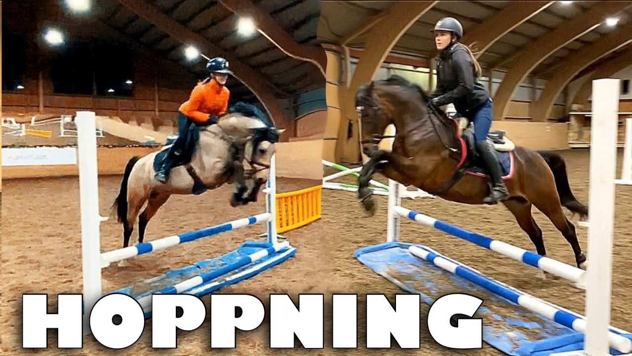 HOPPNING MED DRESSYRPONNYERNA