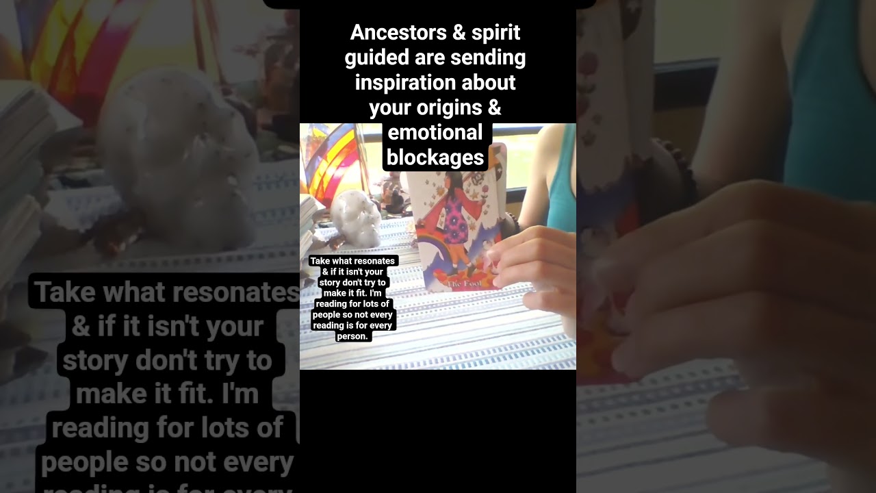 They're helping you clear out the old #tarot #spiritguides #ancestormessage #starfamily