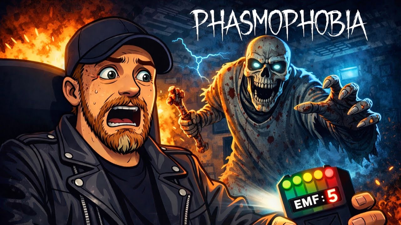 Phasmo Weekly Challenge w/ Vintage Vibes Crew #vintagevirtualvibes #phasmophobia #jumpscare
