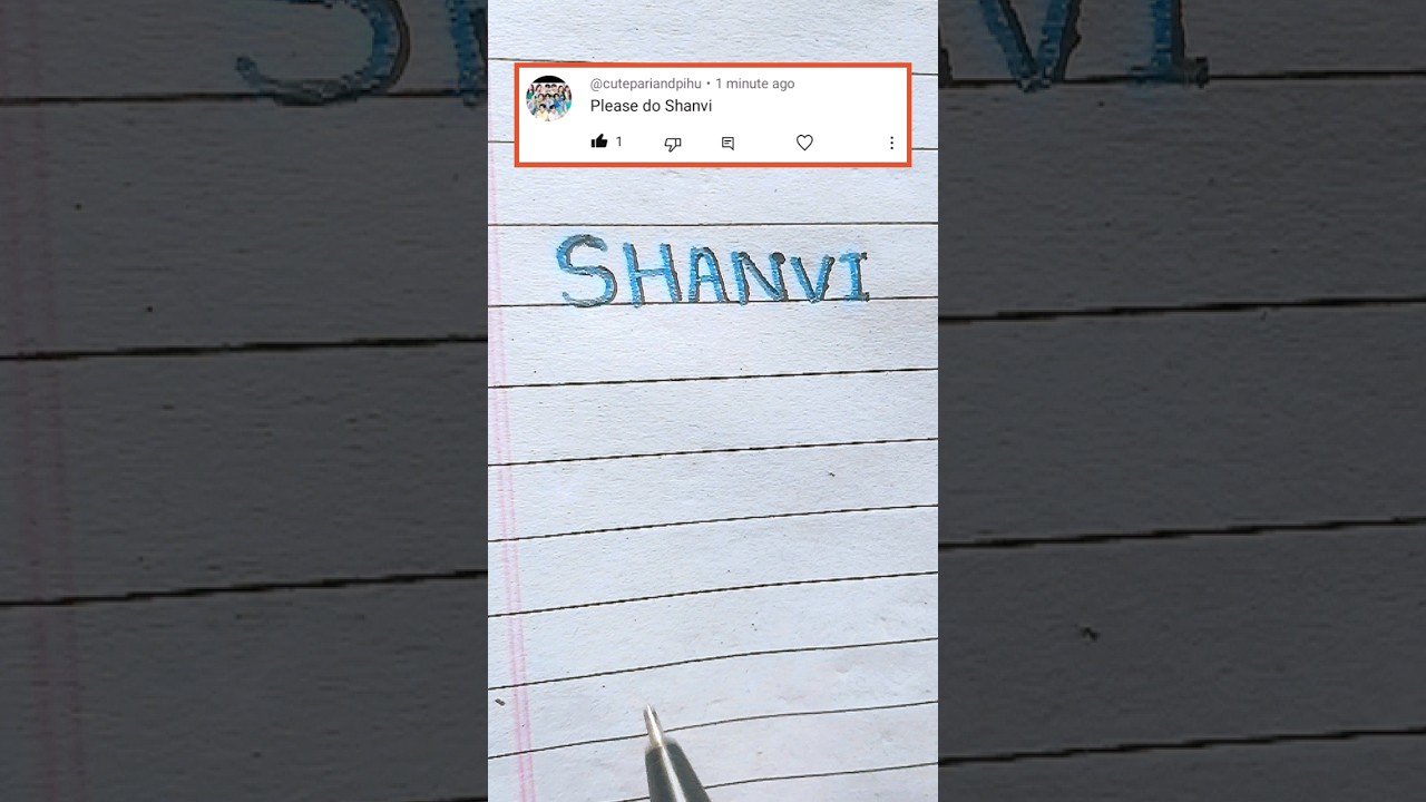 💯💥SHANVI name logo||📢 Comment your name #shorts #namelogo #virallogo