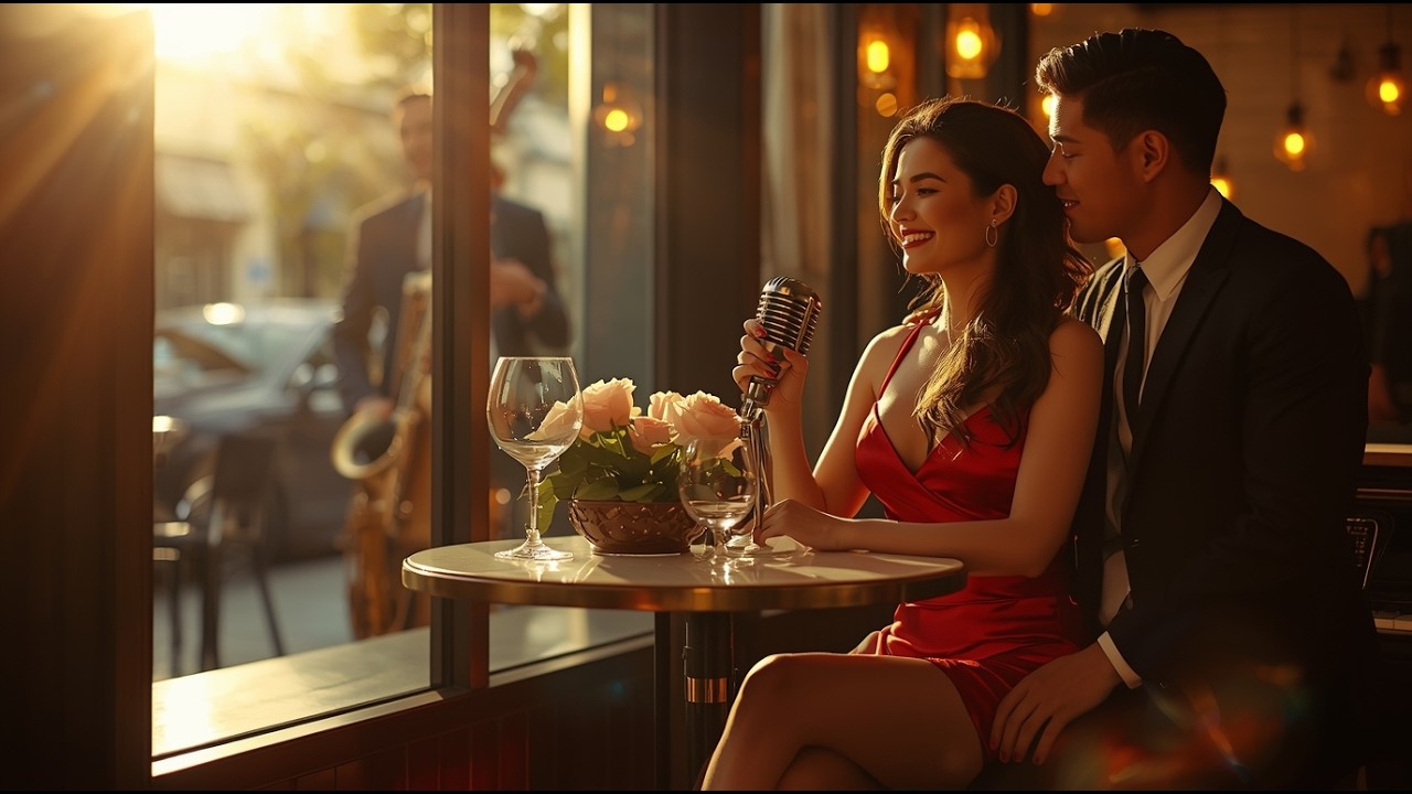 Love Story – Bright Romantic Jazz Café Music | Smooth & Sensual Love Song