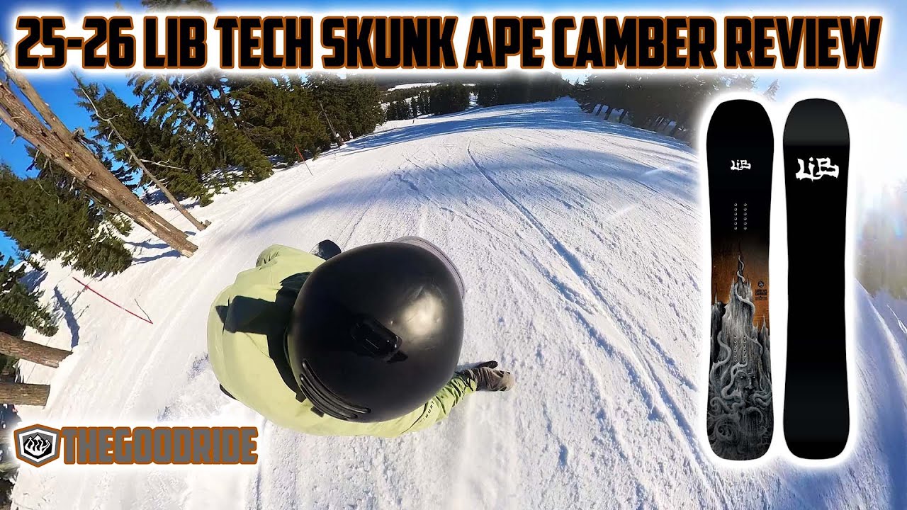 Lib Tech 2025 Skunk Ape Camber Snowboard Review - No Changes For 2026