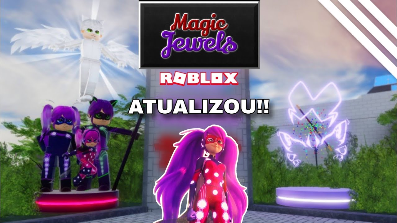 *MEGA* ATUALIZAÇÃO NO MAGIC JEWELS!! NOVAS PERSONAGENS + NOVOS PODERES!! - Roblox