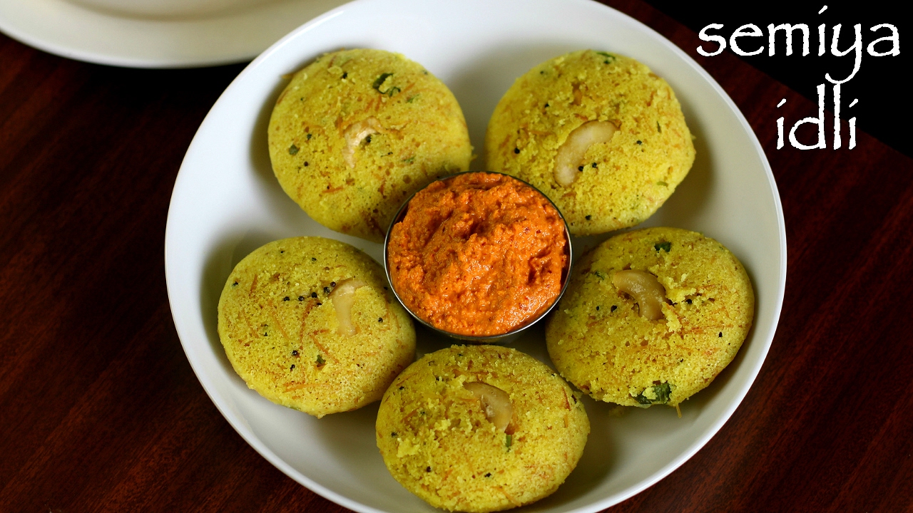 semiya idli recipe | vermicelli instant idli recipe | rava semiya idli recipe