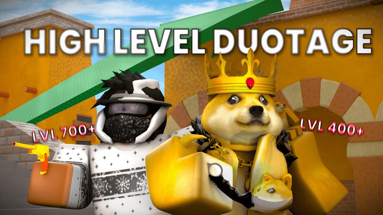 1100 Combined Level YouTuber Duotage With @SillyCriminaI and @DogeKingOfficial