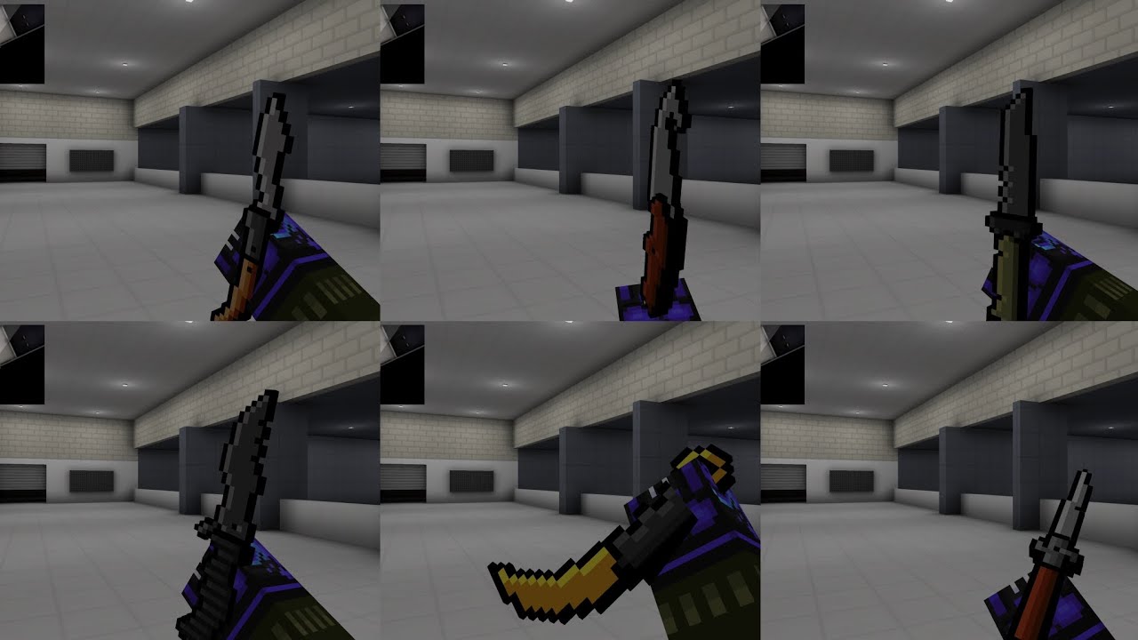 Blockpost Mobile all packs knife showcase