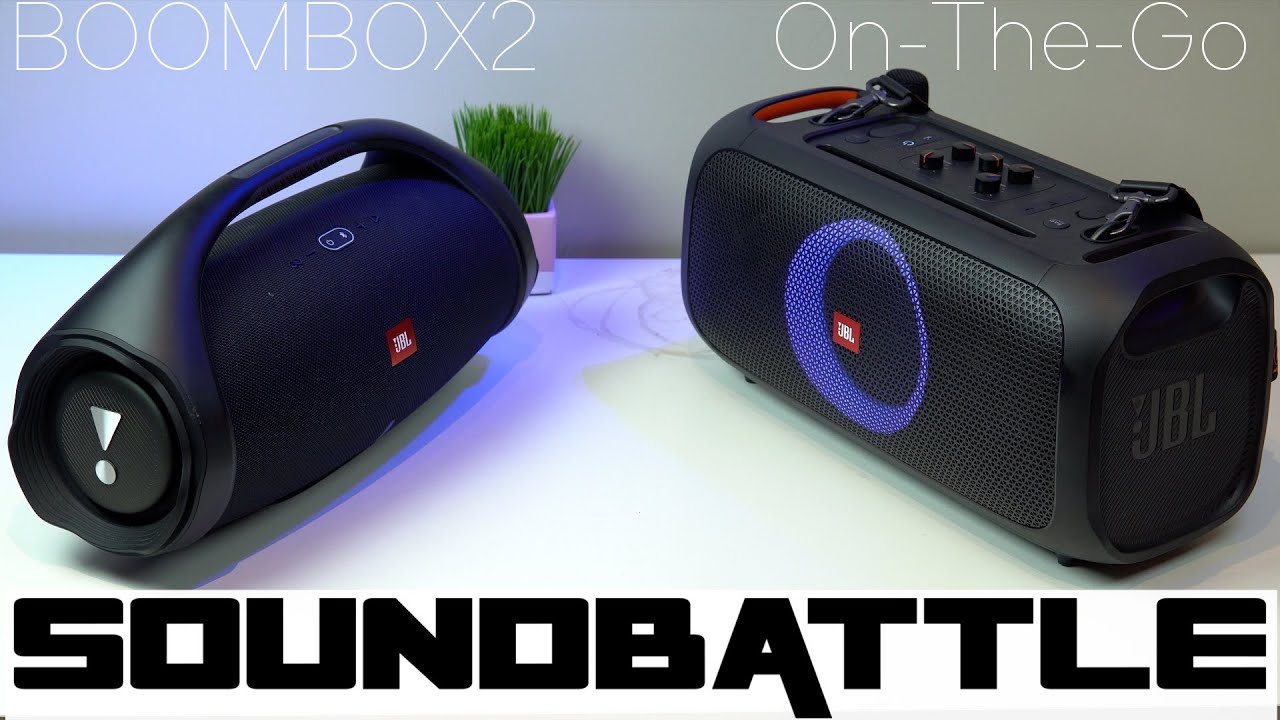 JBL Partybox On-The-Go против JBL Boombox 2 | Sound Battle: для любителей басов выбор прост 😋