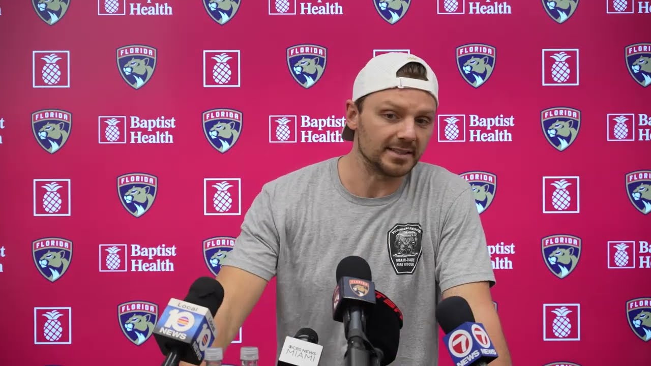 Sam Reinhart Back with Panthers After Team Canada, Florida Hosts Toronto Maple Leafs