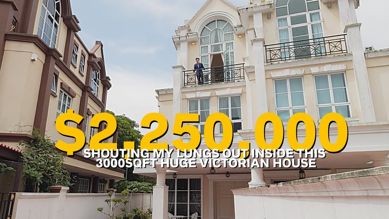 Inside A 3000 Sqft Victorian Style Home With Long Driveway & High Arch Ceilings | MDL SG Vlog #24
