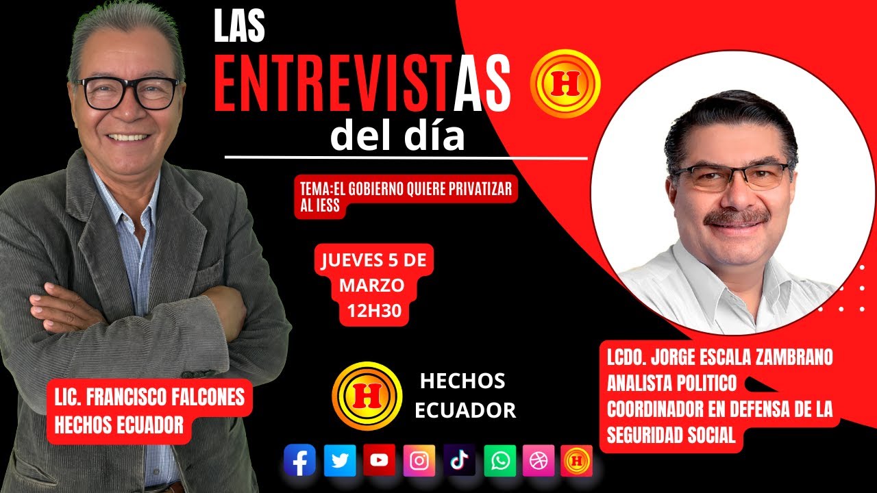 ¡ALERTA NACIONAL! DENUNCIAN PLAN DEL GOBIERNO PARA PRIVATIZAR EL IESS