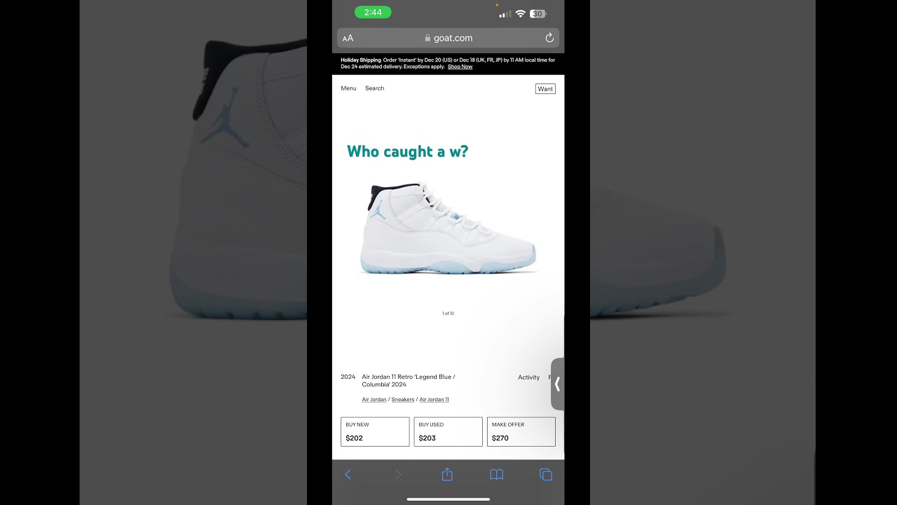 Air Jordan 11 &ldquo;legend blue&rdquo; #airjordan #jordan11 #legendblue #copordrop #sneakers