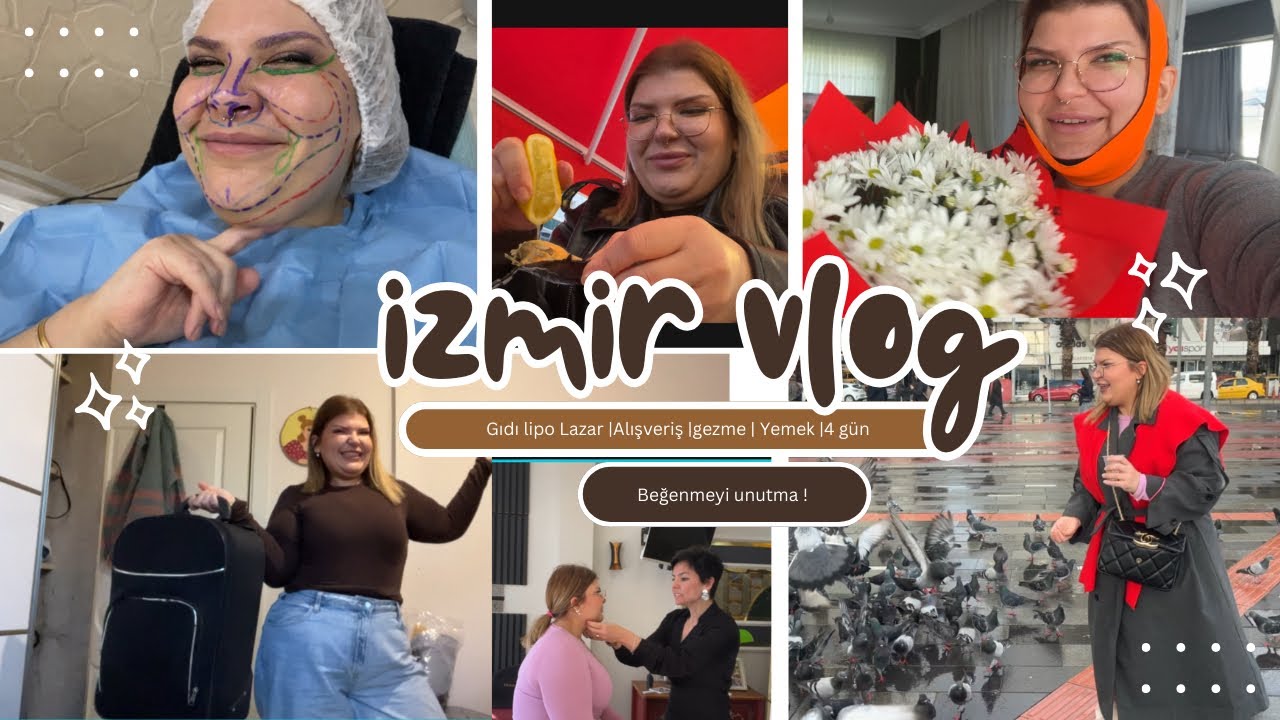 İzmire Gıdımı Aldırmaya Gidiyoruz | 4 Gün Vlog Tüm süreç #gıdılipolaze #vlog #izmir 