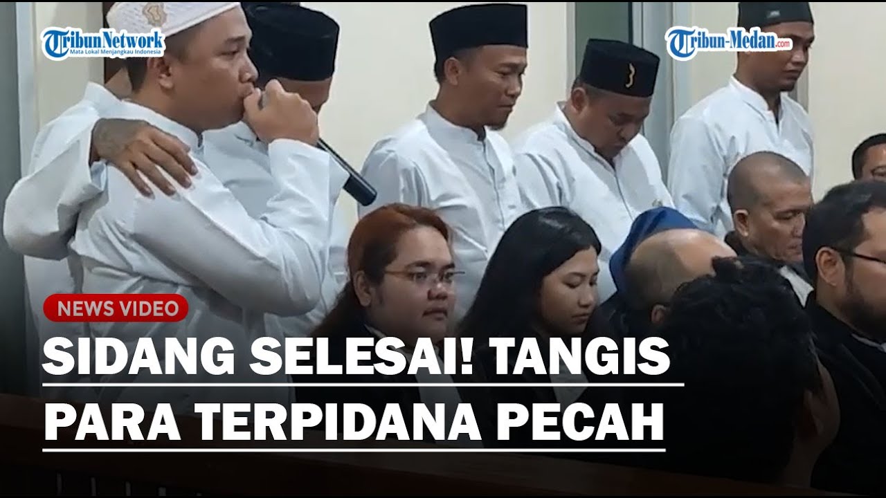 SIDANG PK SELESAI, Para Terpidana Vina Menangis Pilu, Minta Perhatian Presiden Hingga, Terimakasih