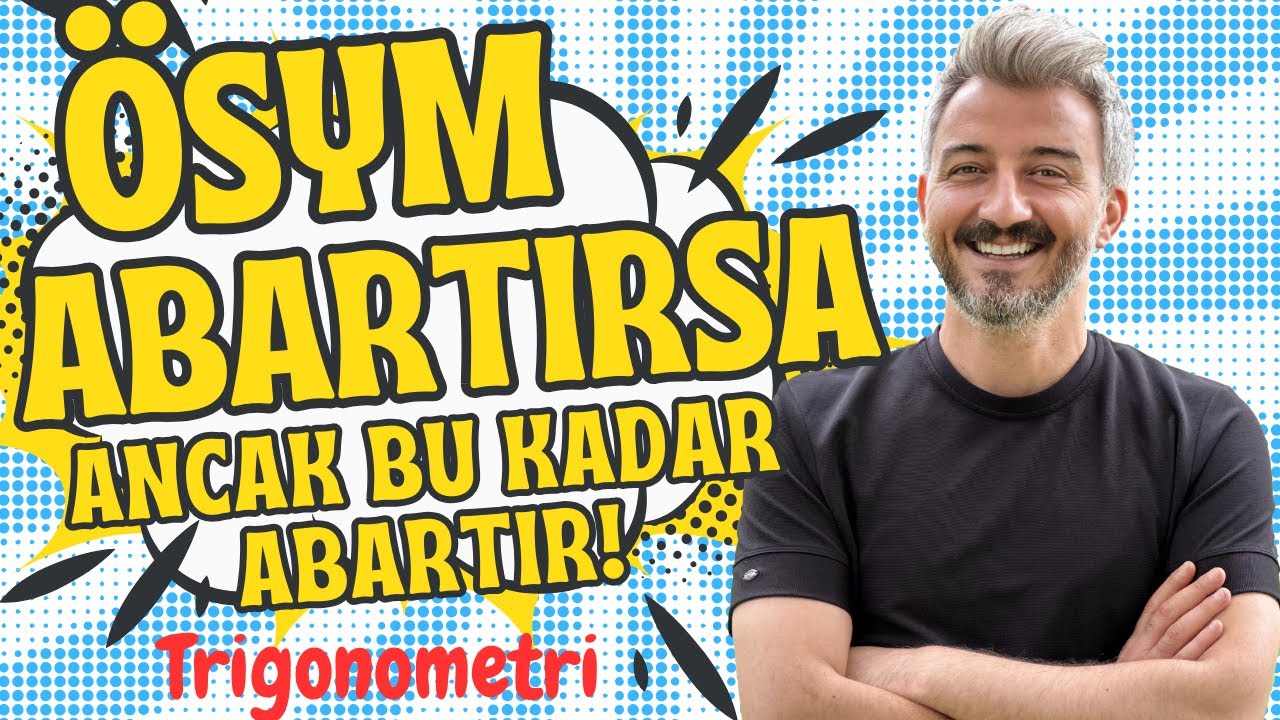ÖSYM ABARTIRSA ANCAK BU KADAR ABARTIR..BİZE ZOR GÜN DOSTU LAZIM!