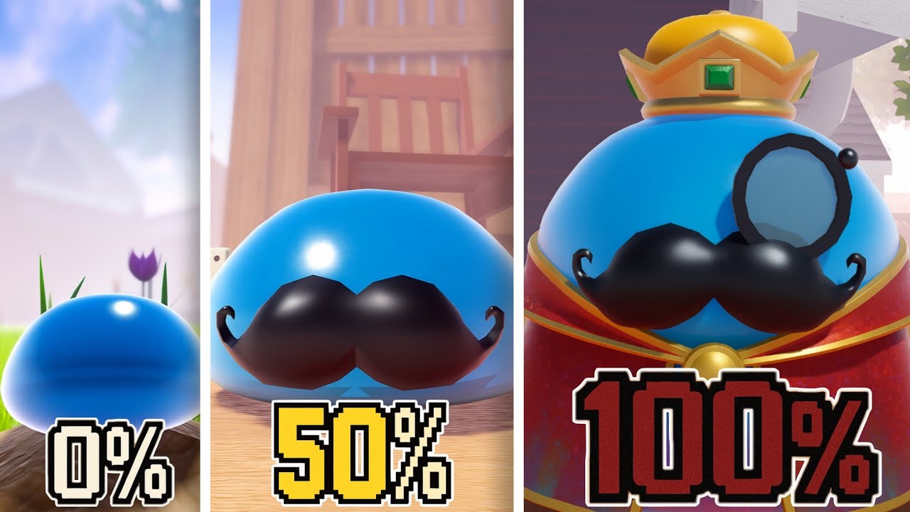 Aku 100% King Slime Gargantuan di Super Slime Simulator Roblox