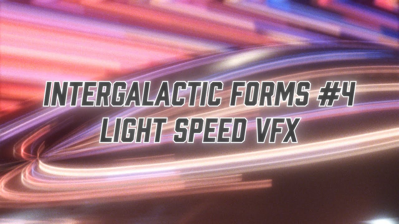 Light Speed VFX with Trapcode Particular
