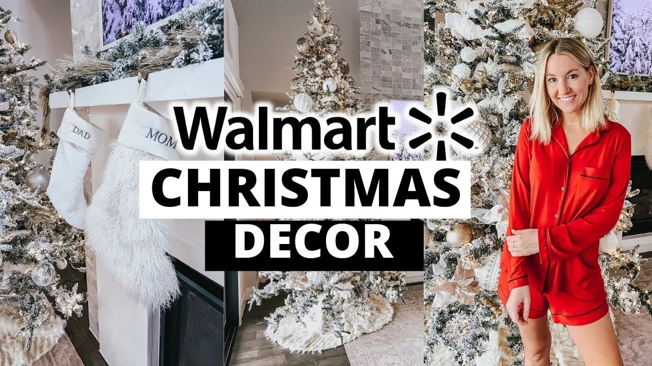 Decorate With Me Christmas 2022 | Walmart Christmas Decor