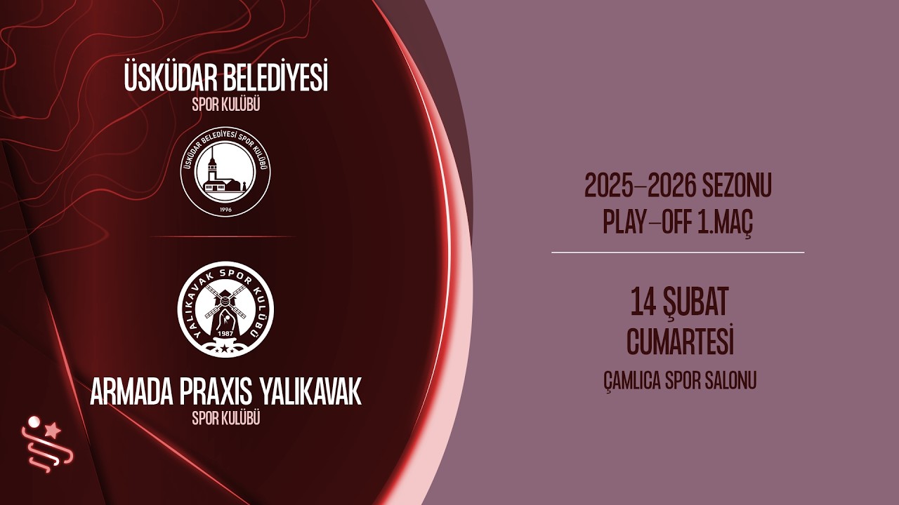 &Uuml;SK&Uuml;DAR BLD. SK - ARMADA PRAXİS YALIKAVAK SK | HENTBOL KADINLAR S&Uuml;PER LİGİ PLAY-OFF 1.MA&Ccedil;